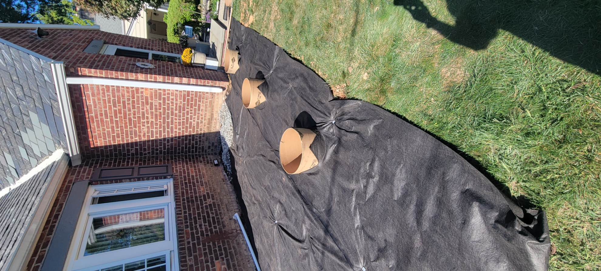 Deck structure close-up and supports